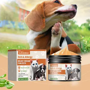 Dog Pet Anti-Itch Cream - Gentle Itch Relief, Skin Discomfort Soothing, Pet Skin Health Support