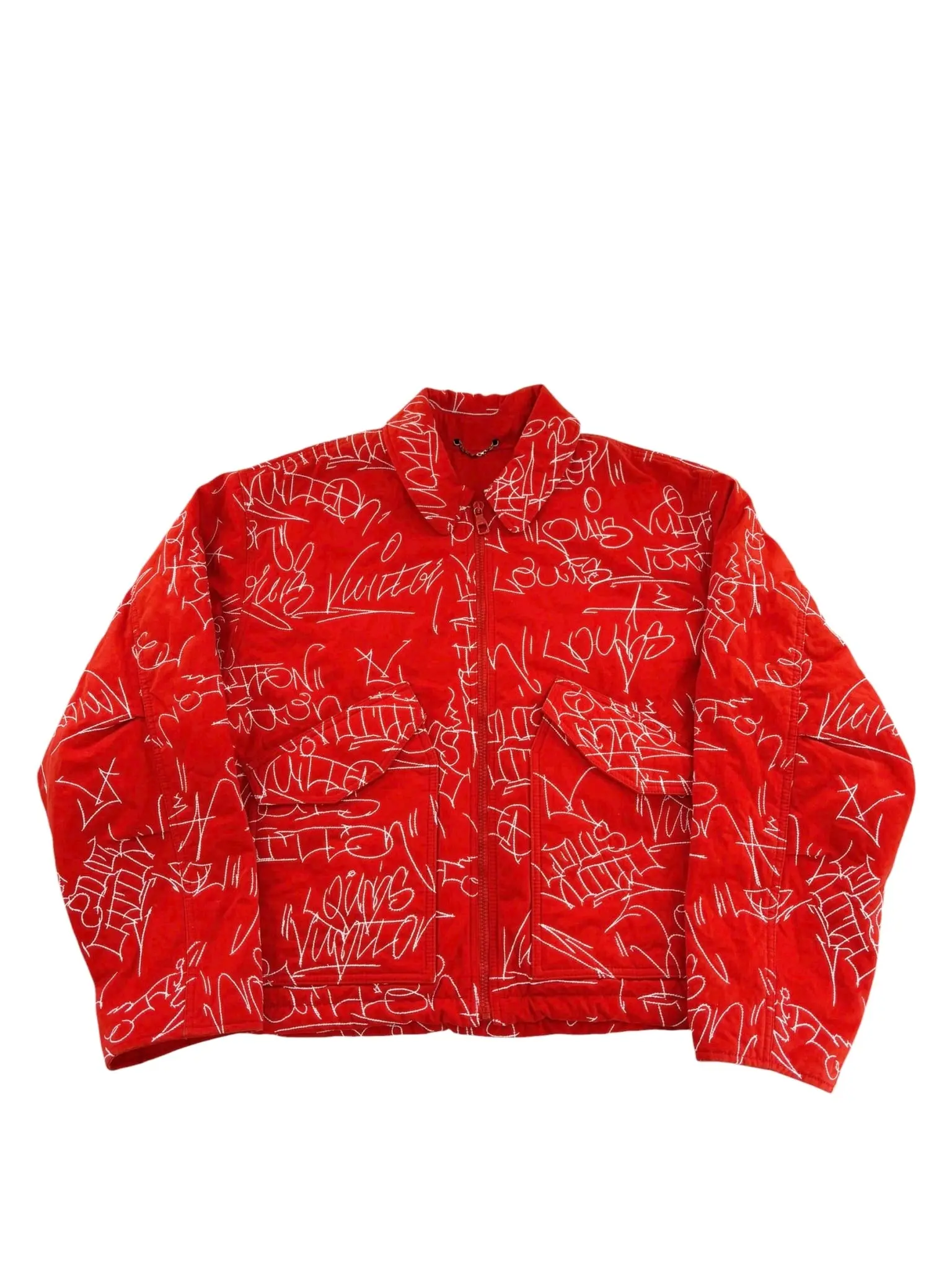 Louis Vuitton Grafitti Jacket Red