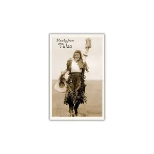 Howdy From Tulsa Postcard