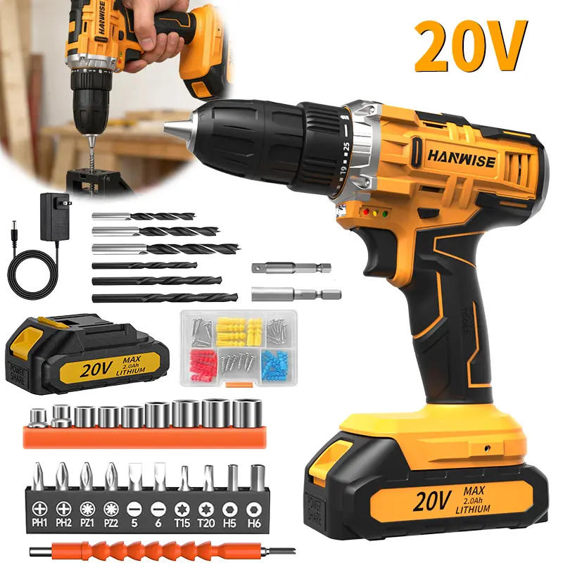 Electric Daily Drill Set, Power Tool for Home DIY, Hardware Repair Tasks