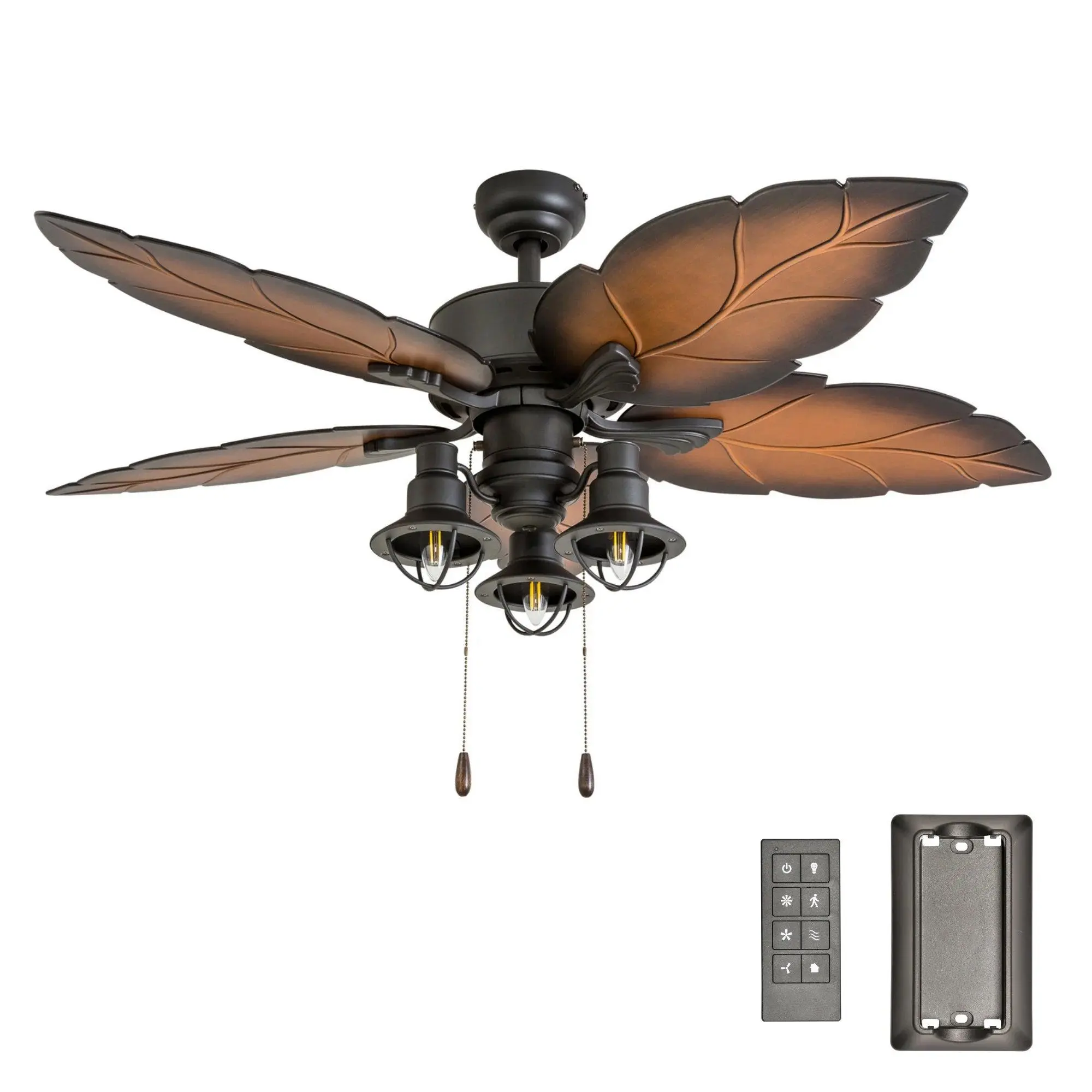 Prominence Home Ocean Crest 52" Tropical Indoor or Outdoor ceiling Fan, Bronze Prominence Home Ocean Crest 52" Tropical Indoor or Outdoor ceiling Fan, Bronze