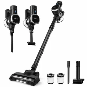 【2026 New Arrivals】206 Cordless Vacuum Cleaners for Home, 6-in-1/47Min/250W Foldable Powerful Suction, Self-Standing Cordless Stick Vacuum Cleaner, Lightweight Anti-Tangle Rechargeable Vacuum for Floor/Carpet/Pet Hair/Car tiktokshopspringglo