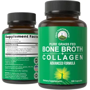 Grass Fed Bone Broth + Collagen Capsules Grass Fed Bone Broth + Collagen Capsules