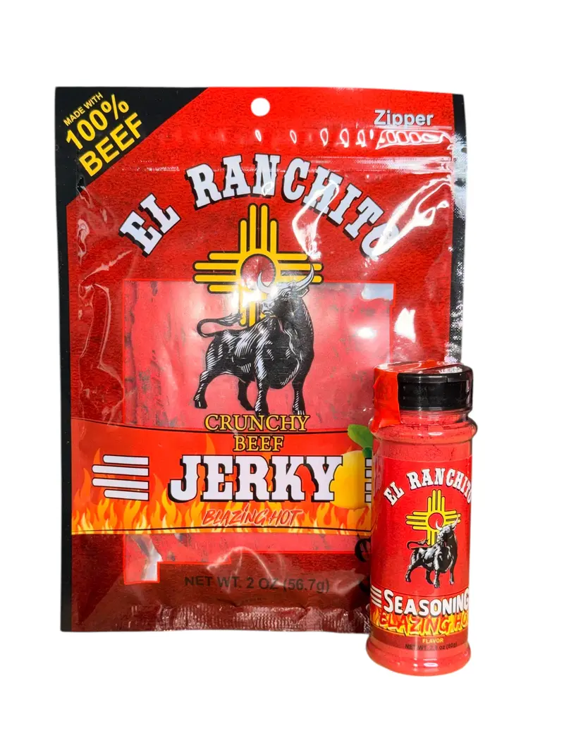 Blazing Hot Bundle (2oz Jerky + Seasoning)