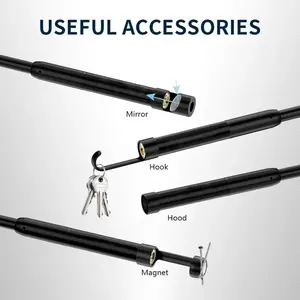 Endoscope Borescope Camera with 8 Adjustable LED Lights, Car Inspection Camera, IP67 waterproof Multifunctional Inspection Tool for Car Repair, Home Appliance Inspection, Pipeline Maintenance fathersdaygift