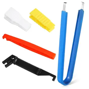 5-Pack Fuse Puller, 5 Sizes Car Fuse Puller Tool, Plastic Fuse Removal Tool Suitable for Car Motorcycle Truck Fuse Replacement
