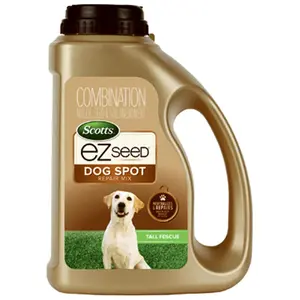 212 MAIN Scotts 17537 2 lbs. Turf Builder EZ Seed Tall Fescue Dog Spot Repair, Seed Mix, Garden Turf Repair Product