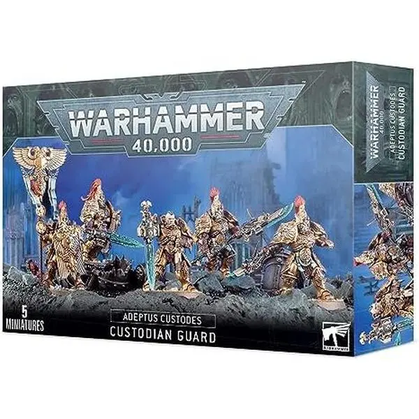Warhammer 40k Adeptus Custodes - Custodian Guard Squad