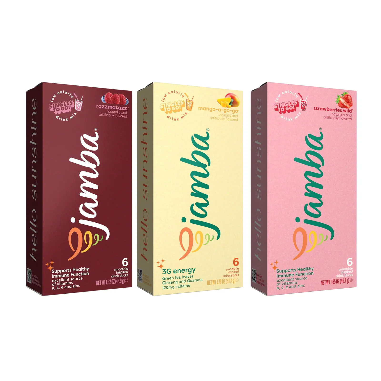 Jamba Juice Bundle, All Three Flavors, 18 CT 