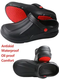 Non-Slip Hole Shoes for Kitchen & Garden, Lightweight Breathable Safety Workwear, Ideal for Outdoor Walking & Casual Use, Non Slip Clogs