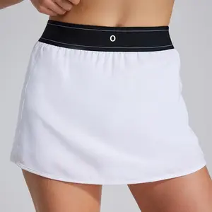 Quick-drying tennis skirt, outdoor yoga short skirt, cool, sun-proof and anti-glare, comfortable and casual sports short skirt