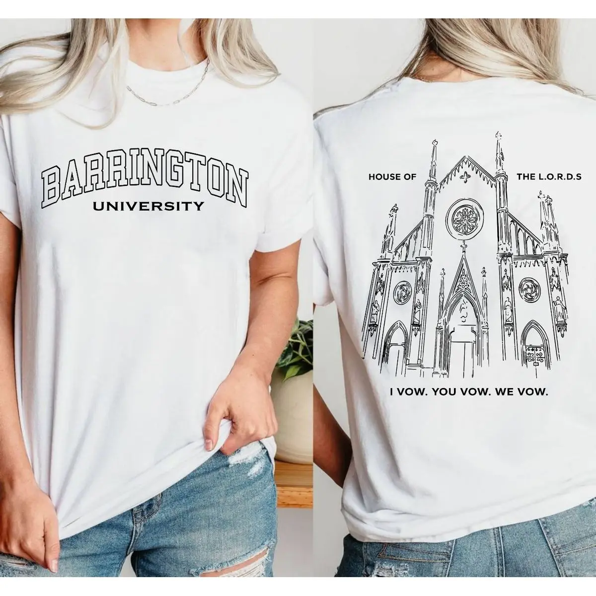 Barrington T Shirt Dark Romance Book Merch, The L.o.r.d.s Series Inspired Shirt, Aesthetic Reader Gift, Unisex Short Sleeve Tee, Graphic Streetwear T-Shirt Womenswear