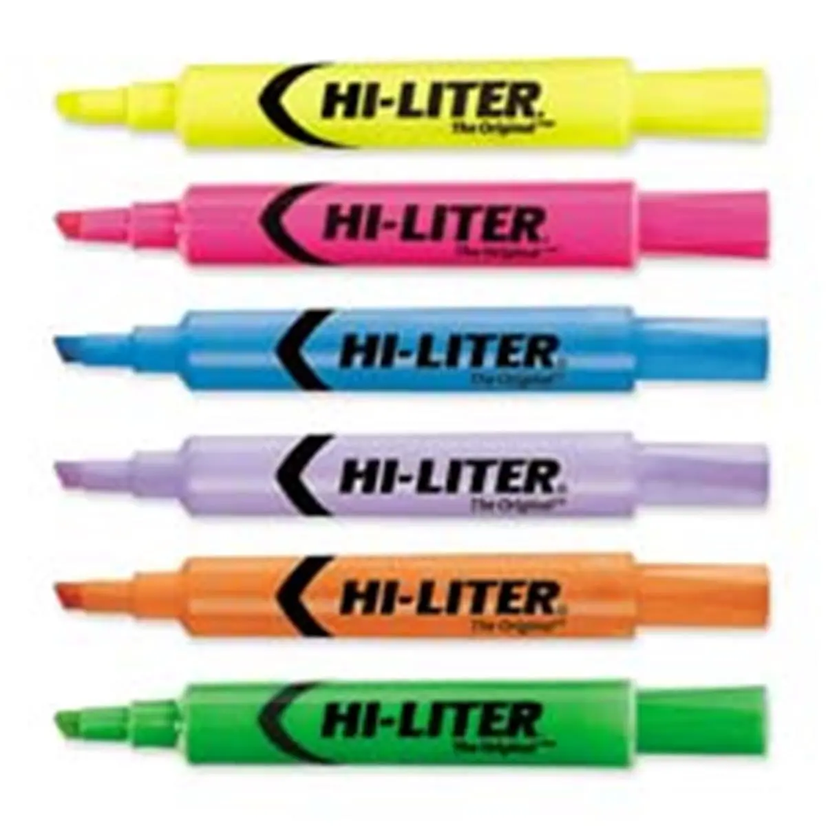 Avery AVE24060 Highlighter - ACMI Certified, Nontoxic Ink, Chisel Plastic Tip, Smooth Highlighting, Vibrant Read-Through Fluorescent Purple (Consumer Products Office Stationery Writing Tool)