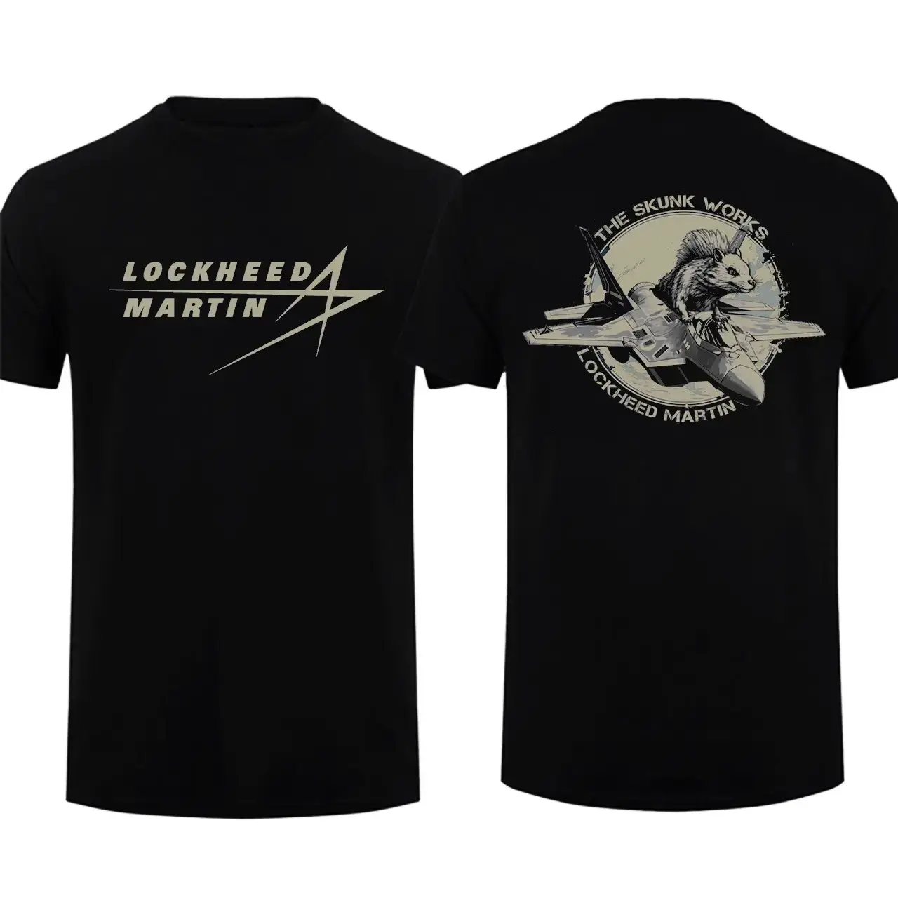 Lockheed Martin ‘The Skunk Works’ Graphic Tee,Summer T-Shirt ,Full Colour Tee,Perfect for Outdoors,Best Summer Shirt,Pefect For Gift,Casual,wome,shirts