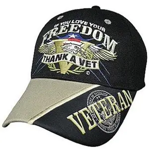 Thank a Vet Black Hat - Unique Design for Veterinary Care and Support