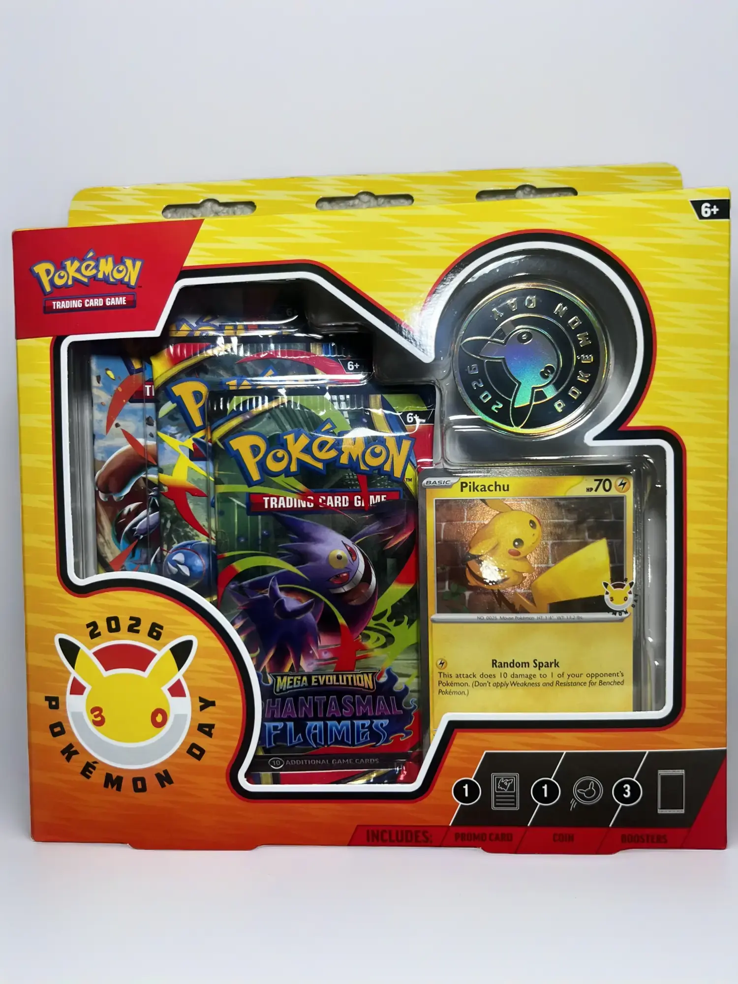 Pokmon Day 2026 Collection 30th anniversary (1 promo card + 3 booster packs, and Pokmon Day coin) - TikTok Shop Pokmon Day 2026 Collection 30th anniversary (1 promo card + 3 booster packs, and Pokmon Day coin) - TikTok Shop