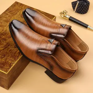 MIOEERT Men'S Genuine Oxford Shoes - Classic Brown Wingtip Design, Soft & Durable, Perfect for Business, Weddings, and Casual Wear, Wedding Shoes | Wingtip Oxford Shoes | Genuine Shoes