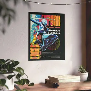 Cyberpunk Edgerunners Lucy poster Matte Vertical Poster