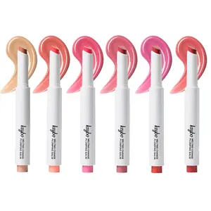 【KEYBO Official】Melting Change Plumping Lip Balm – Hydrating Glossy Tinted Lip Plumper, Non-Sticky MLBB Balm for Smooth, Natural Volume – Moisturizing K-Beauty Lip Treatment (01. Nunu Beige)