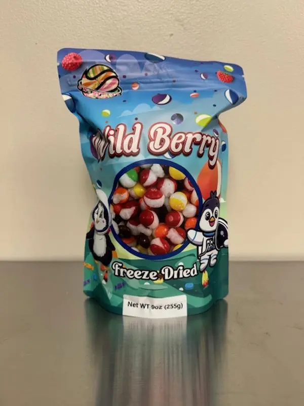 Wild Berry Astro Bursts - 9oz - Freeze Dried Skittles Candy