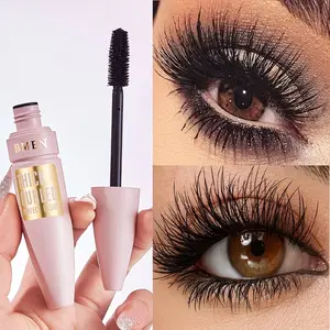 3D mascara, Lengthening mascara, long-lasting 24 hours, smudge-proof, curling, lengthen and thicken eyelashes, clump-free, gentle non-irritating, suitable for daily and special occasions, all-day use, a must-have for makeup