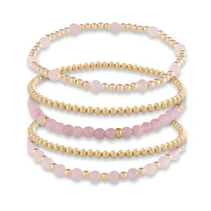 Pink Quartz Signature Stack