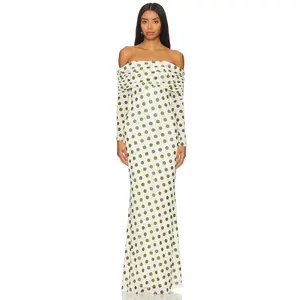AFRM Thelma Dress in Birch Dot