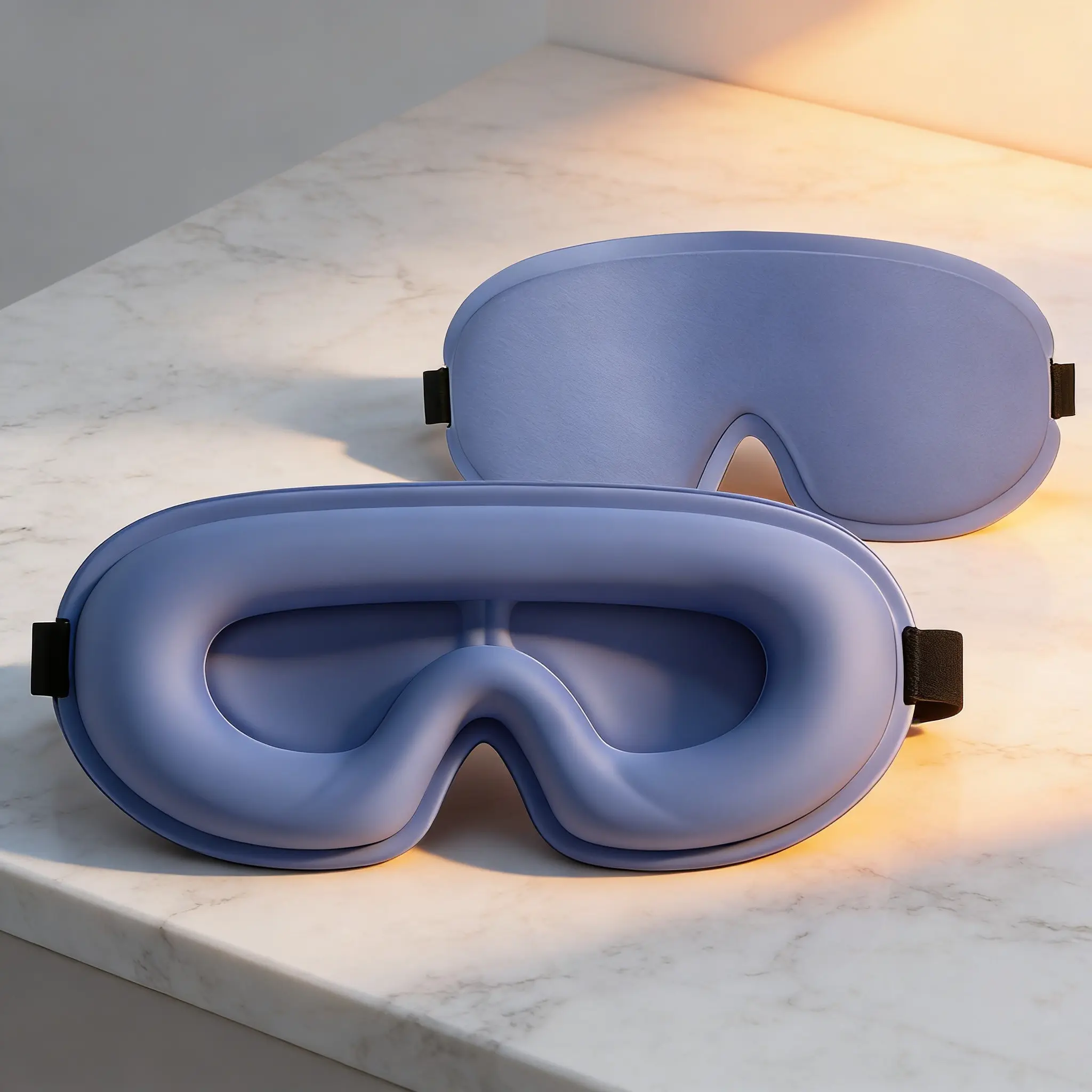 3D Sleep Mask Soft Full Light Blocking Travel Eye Mask Zero Pressure No Pressure Adjustable Strap Fits All Head Sizes Suitable for Men Women Unisex Side Sleeper Sleeping Mask Portable Eye Mask Night Mask