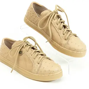 Ostrich leather sneaker- US 8.5- 9(Uk 7)