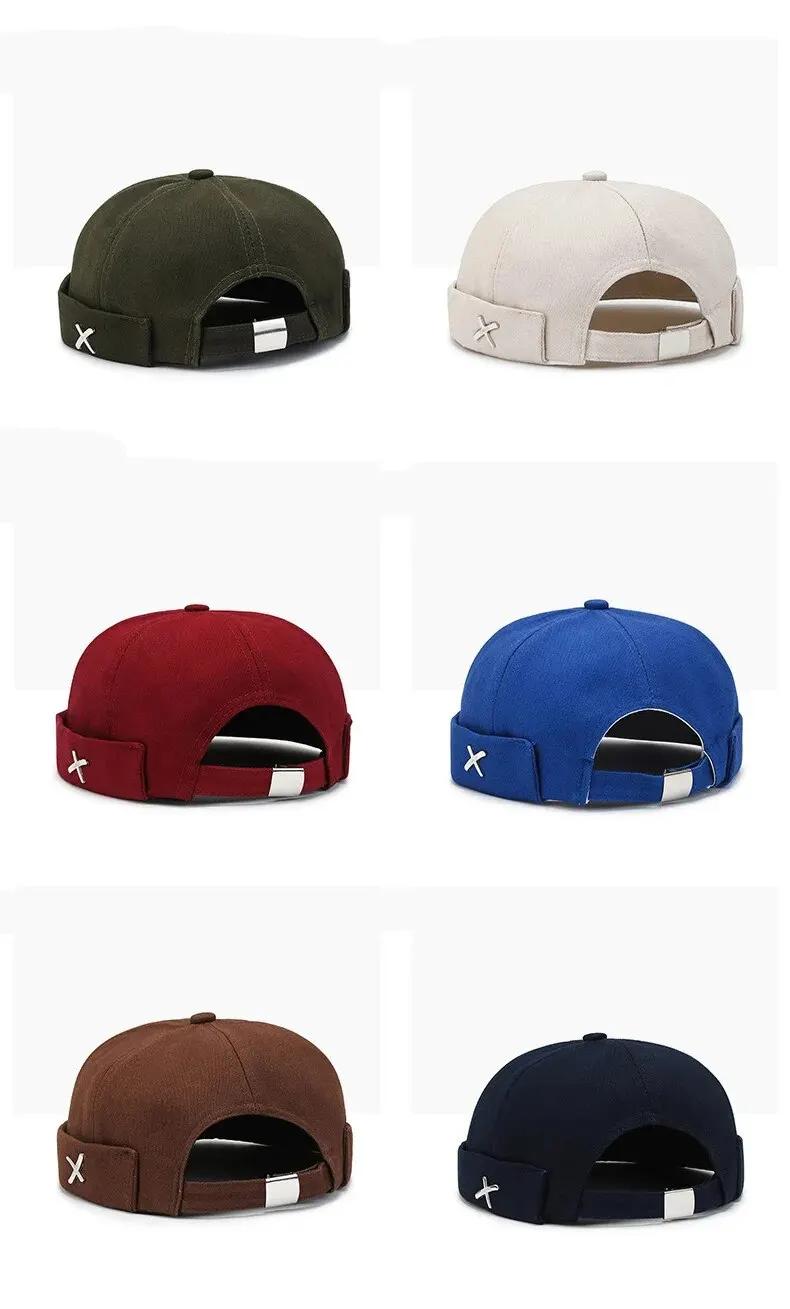 Spring New Hat, Korean Version Street Hat, Personality, Beanie, Round Hat, Sailor, Landlord Hat, Men's And Women's Niche