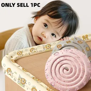 2 meters long baby anti-collision strip, Anti-collision corner cloud-shaped foam elastic material, cartoon design, free cutting, self-adhesive, easy to use after tearing, not easy to leave marks Table corner protection anti-knock furniture protective cove