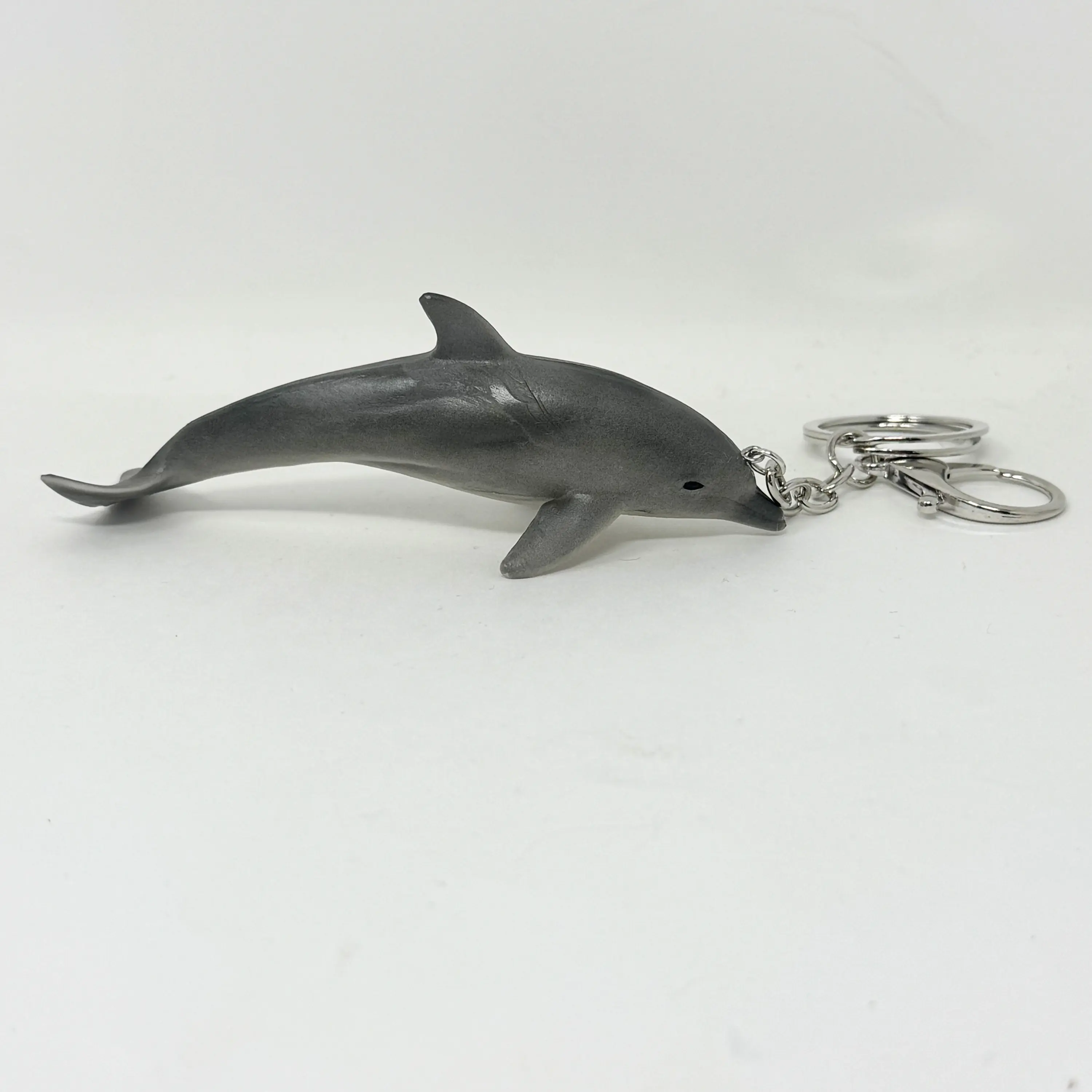 Dolphin Keychain – realistic Ocean Animal Charm