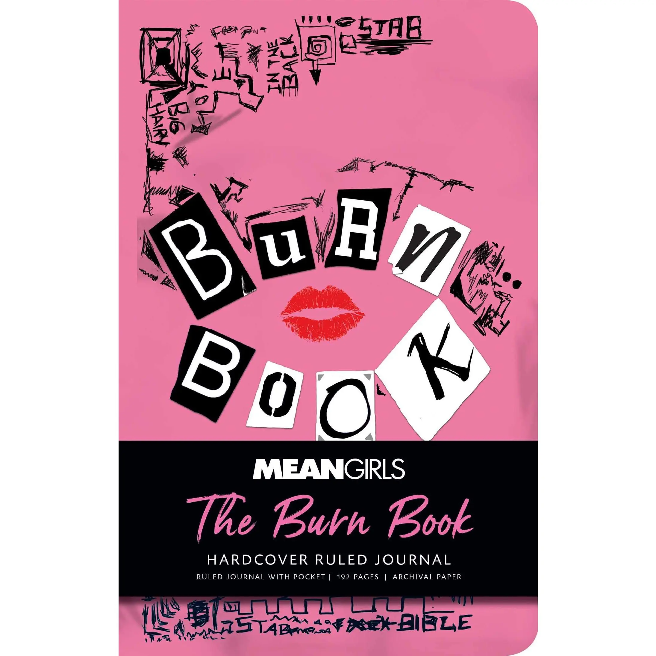 Mean Girls: The Burn Book Hardcover Ruled Journal -- Insight Editions - Hardcover