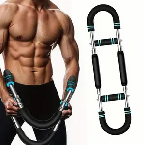 Arm & Chest Trainer - U-shaped Arm Trainer, Portable Adjustable Tension Strength Training Equipment for Home Gym