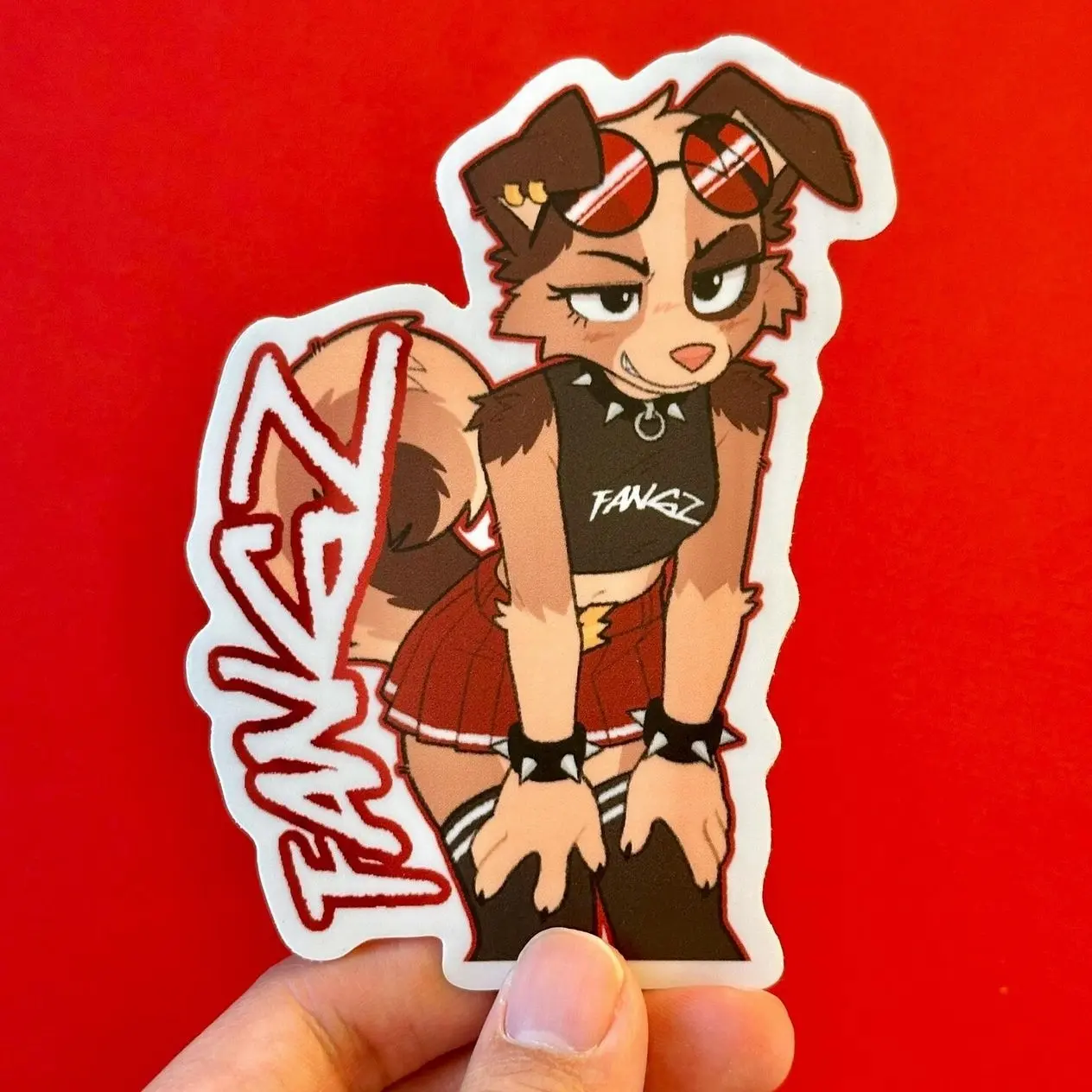 FANGZ Furry Stickers!
