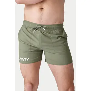 Awry Edge Shorts - Army Green