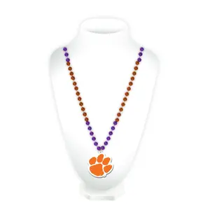36" Collegiate Clemson Licensed Bead (Each)