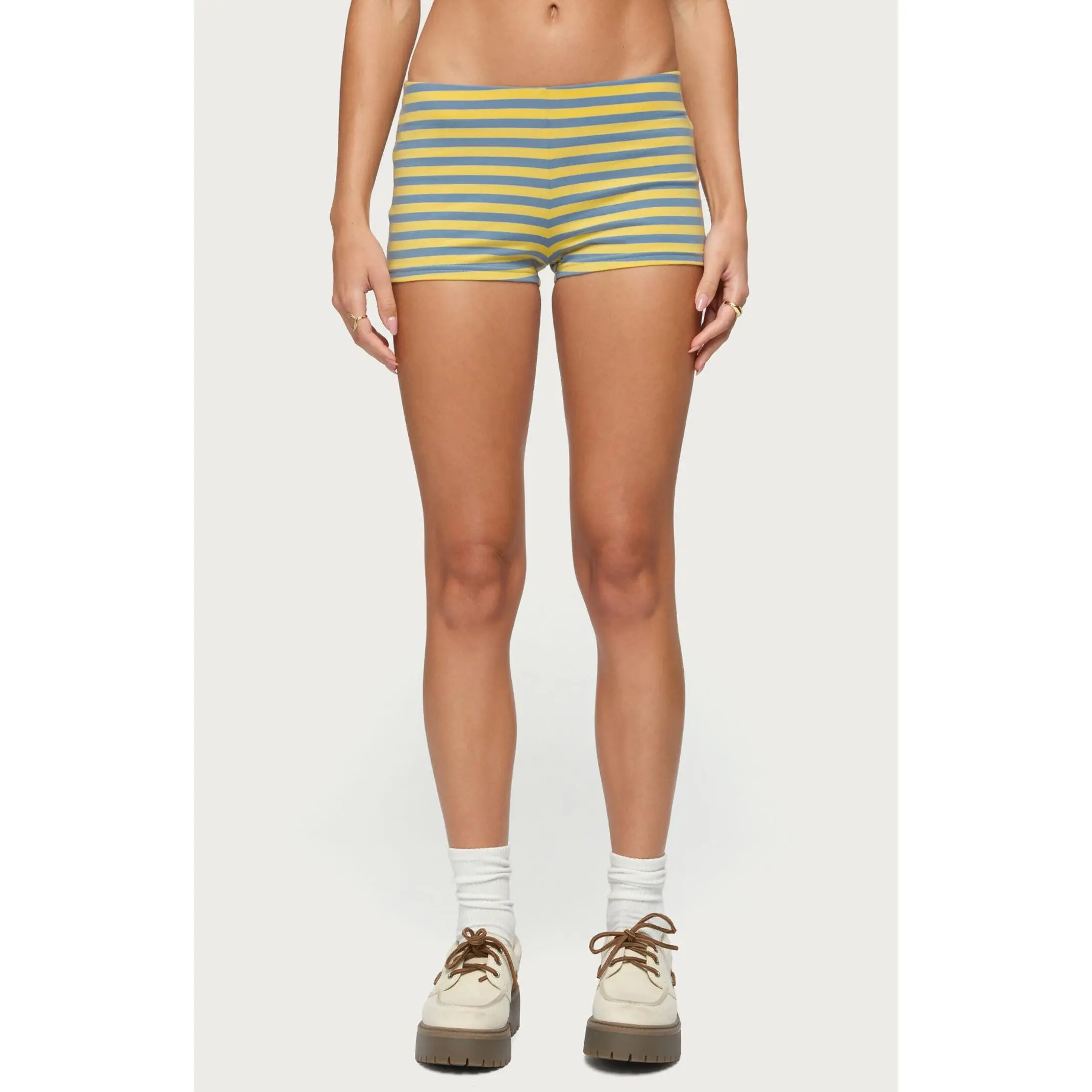 Edikted Women's Isara Striped Shorts