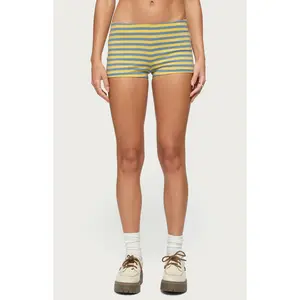 Edikted Women's Isara Striped Shorts