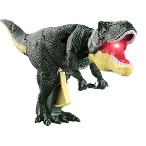 Dinosaur Toys Realistic Roaring Sounds Trigger The T-Rex Toys Press The Tyrannosauru Toy Vibrating Head and Tail Moving Dinosaur Toys