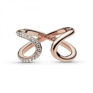 Pandora Wrapped Open Infinity Ring Size 54