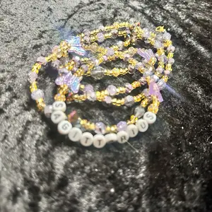 Personalized Crystal Removable Waistbeads