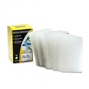 Fellowes  Business Card Laminating Pouch 10mm 2-1/4 x 3-3/4 100 Pack