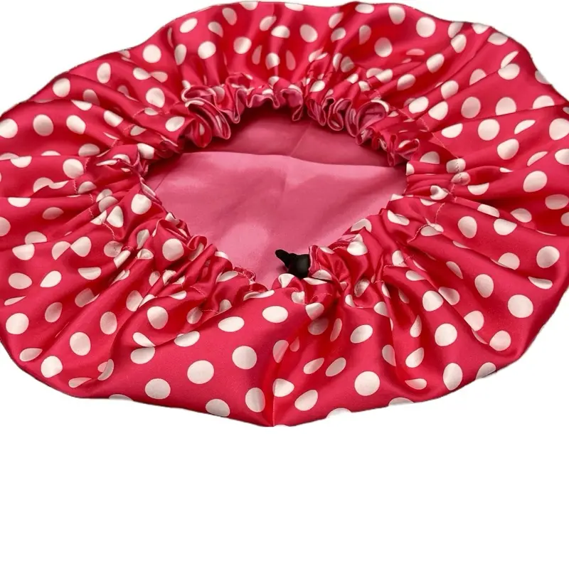Ms Make It Luxury Silky Satin Bonnet Collection - Premium Double Sleep Cap, Large Satin Bonnet , Adjustable Fit Soft Comfortable Hair Protection Cap for Haircare Seals in moisture protect styles