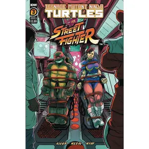 Teenage Mutant Ninja Turtles vs Street Fighter #3 - (Of 5) Cover A Medel