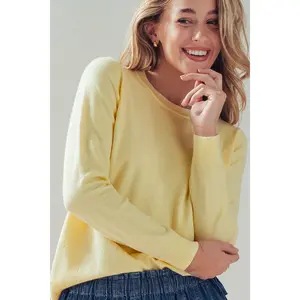 Kylie  Soft Crewneck Knit Pullover