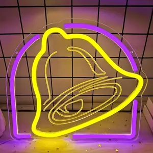 Bell LED Neon Sign for Wall Decor Room Bars Pub Club Gatherings Art Wall Decor and USB Powered Design for Living Rooms and Clubs