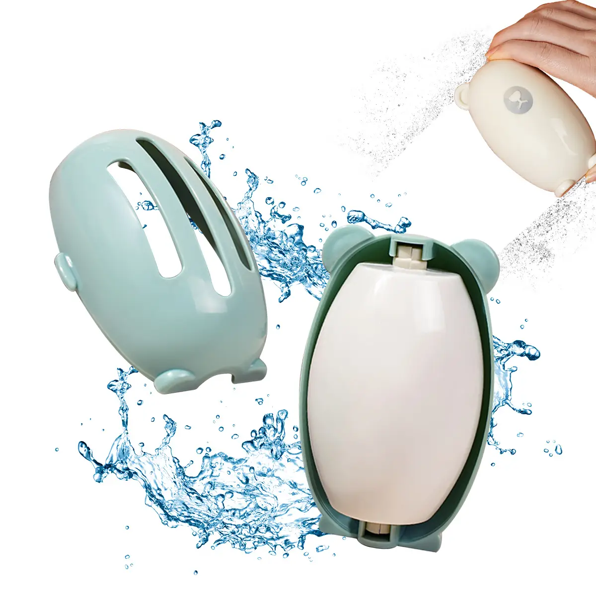 Reusable Lint Roller for Pet Hair, Super Sticky Travel Size lint Roller Mini, Portable Washable lint removers for Clothes,Cute Gel Lint Roller Bearing