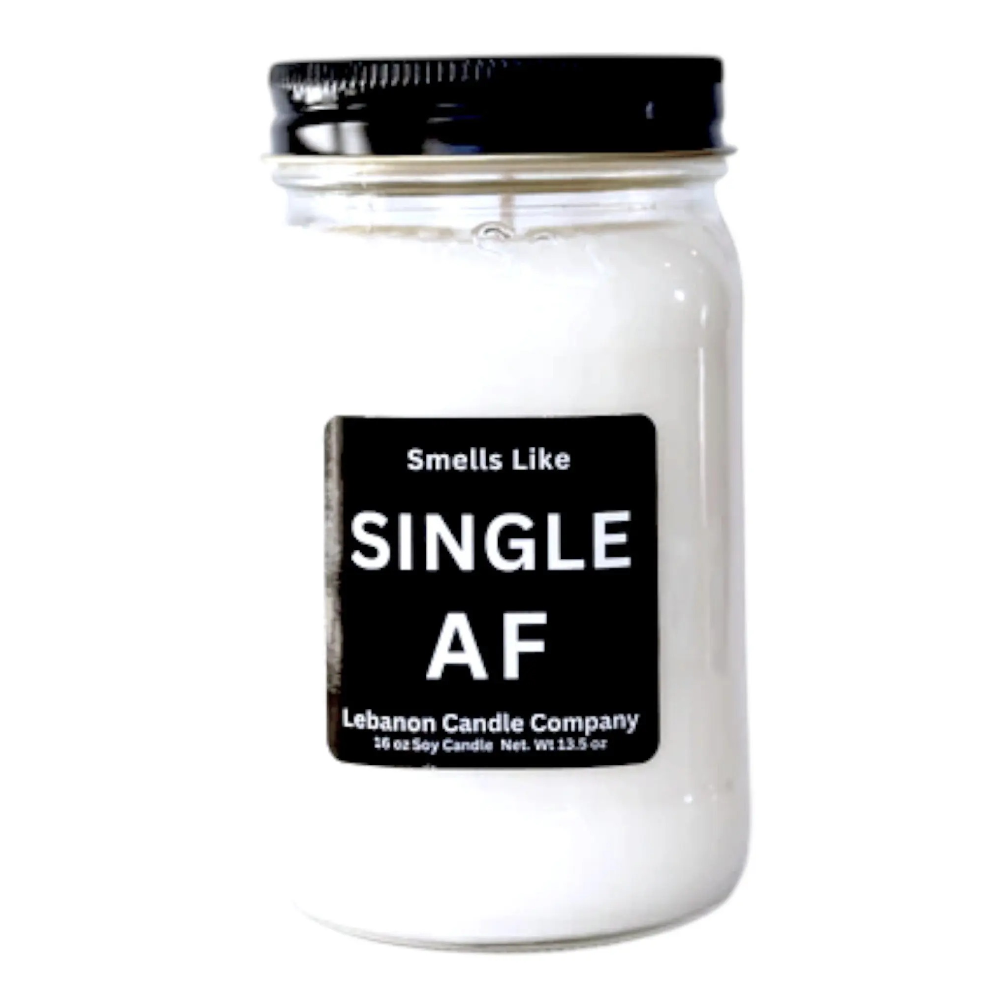 Single AF Funny Candle