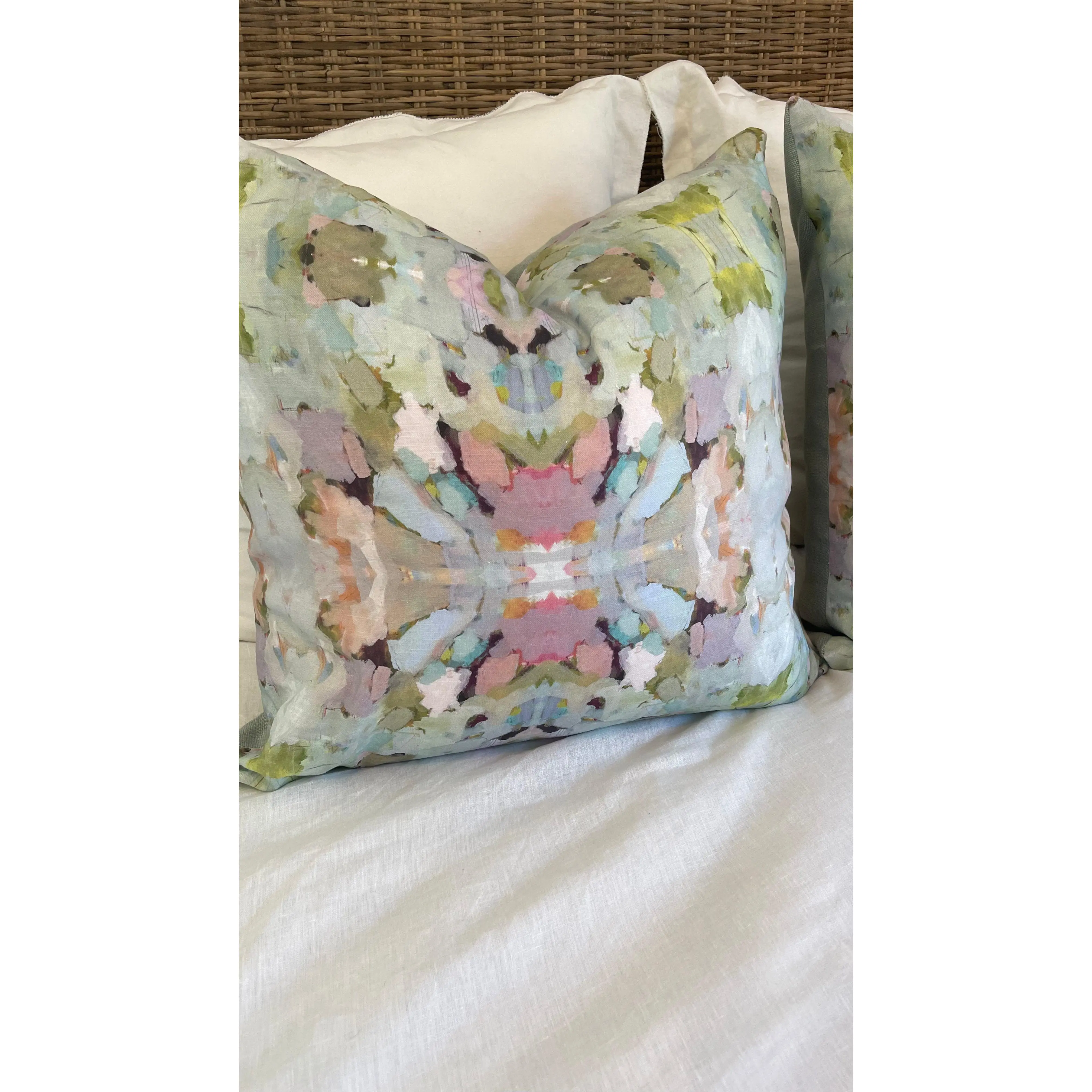 Laura Park Martini Olive Pillow w/Down Insert